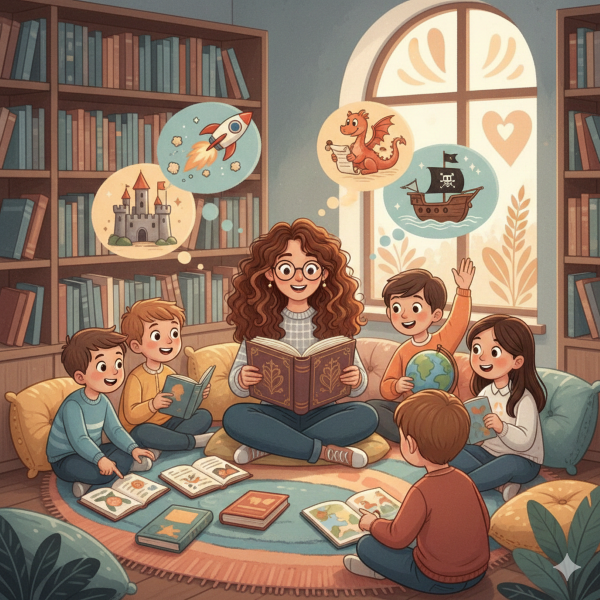 Animation jeune public On s’la raconte choisis ton histoire