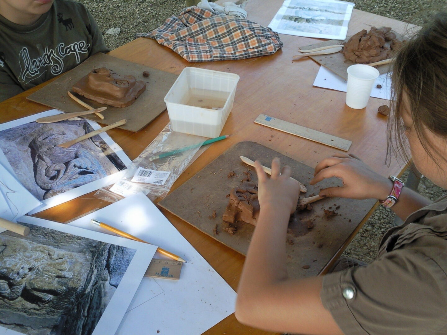 Animation sculpture sur argile