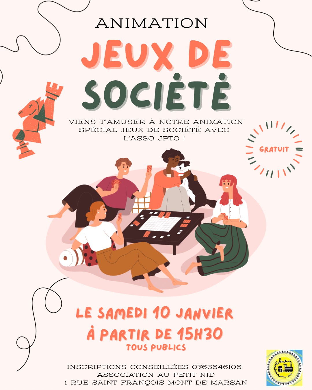 Animations Jeux de société