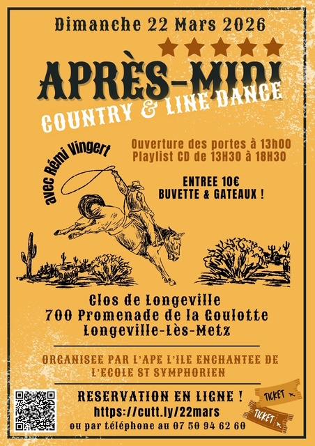 Après-midi Country et Line dance