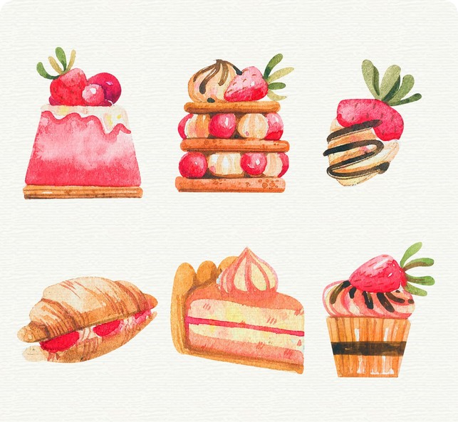 Atelier Aquarelle gourmande Douceurs d'hiver