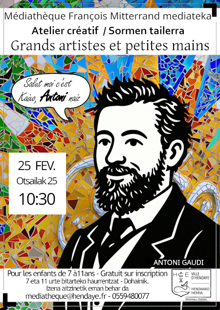 Atelier créatif Grands artistes et petites mains