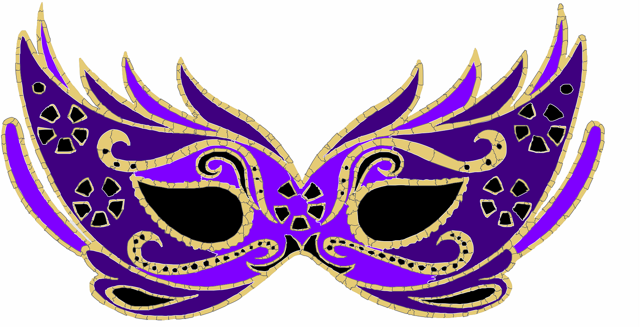 Atelier créatif guirlandes de masques de Carnaval