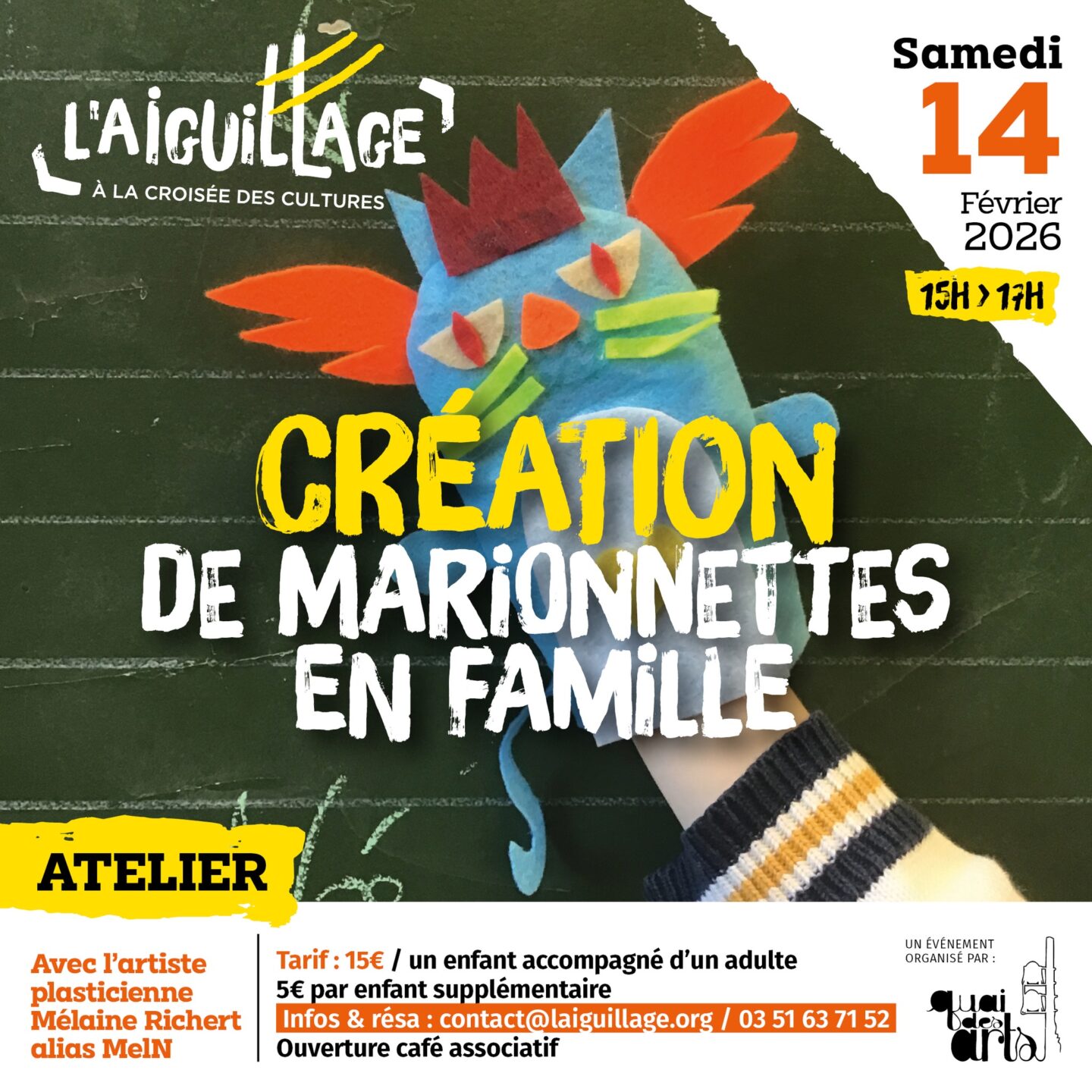 Atelier Création de marionnettes en famille