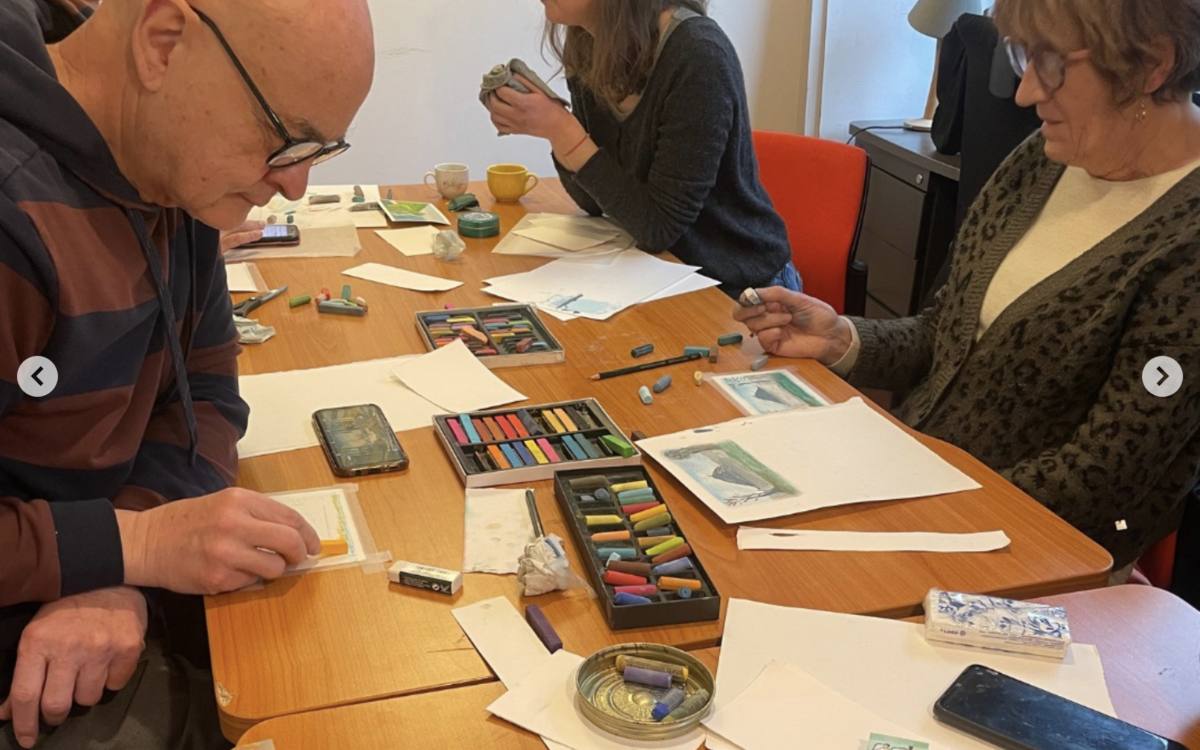 Atelier de croquis de paysage avec Thomas Rouzière Maison de la Vie Associative et Citoyenne du 11e arrondissement  PARIS