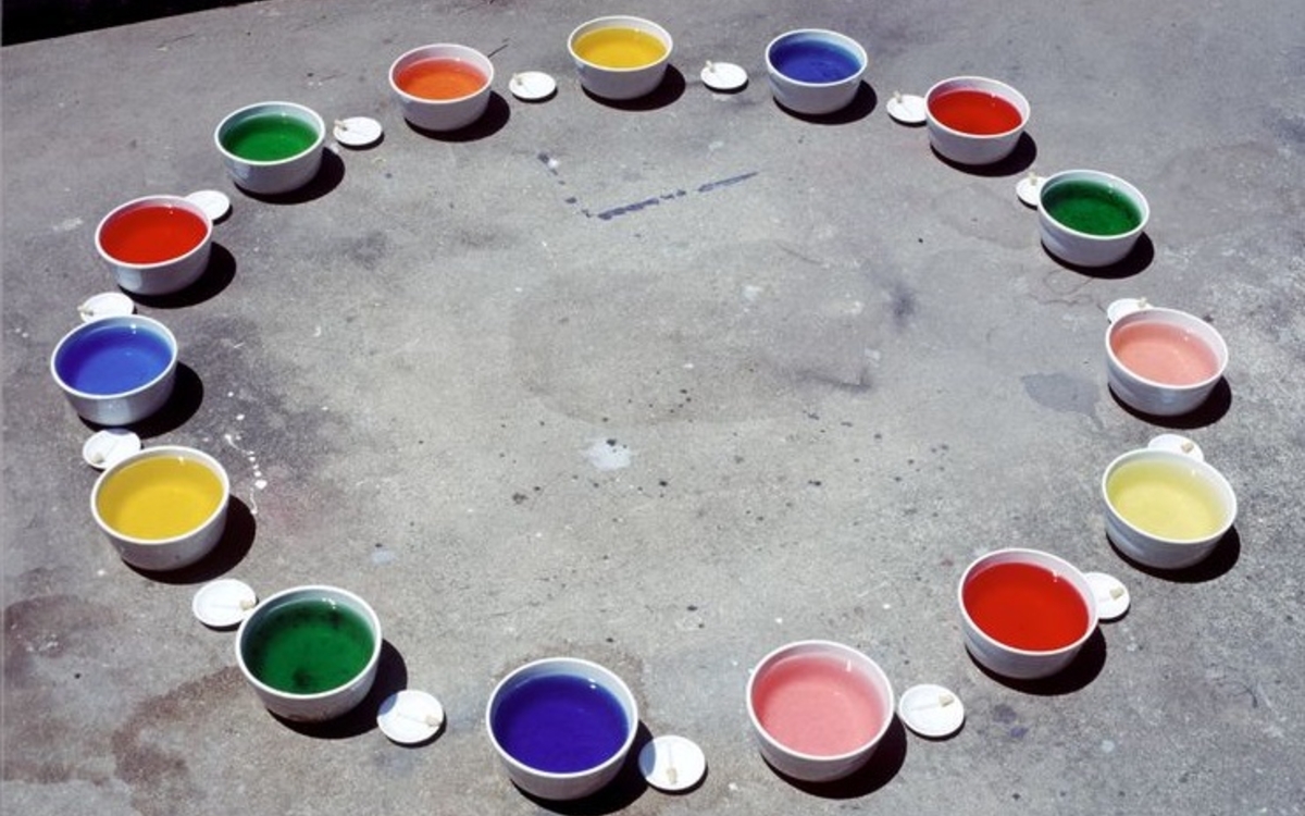 Atelier en famille « Goûter la couleur » à la Bourse de Commerce — Pinault Collection Bourse de Commerce — Pinault Collection  Paris