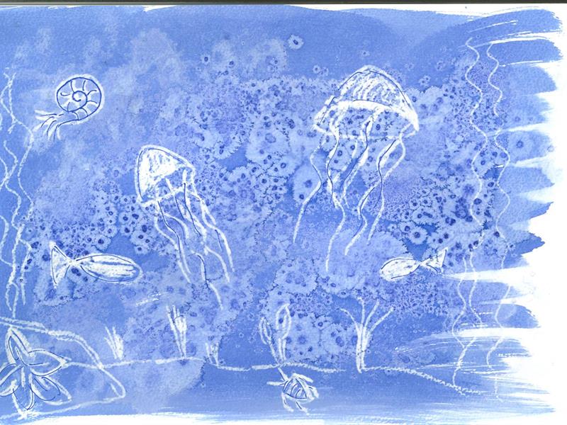 Atelier enfant Peinture au sel