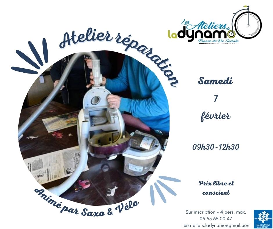 Atelier réparation (petits électroménager