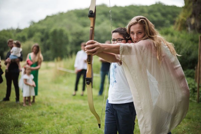 Atelier tir à l'arc Châteaux en fête