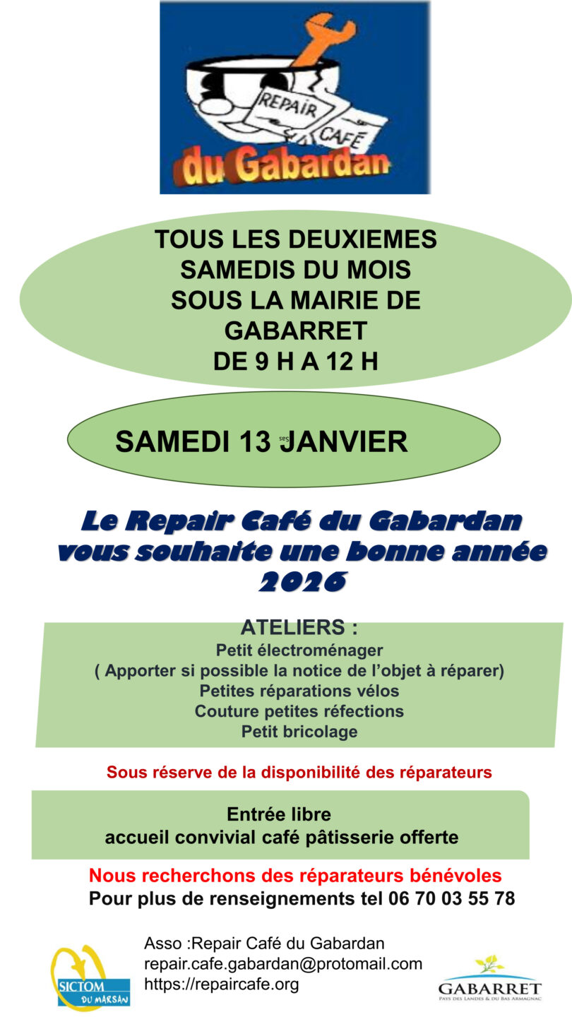 Ateliers du Repair'café
