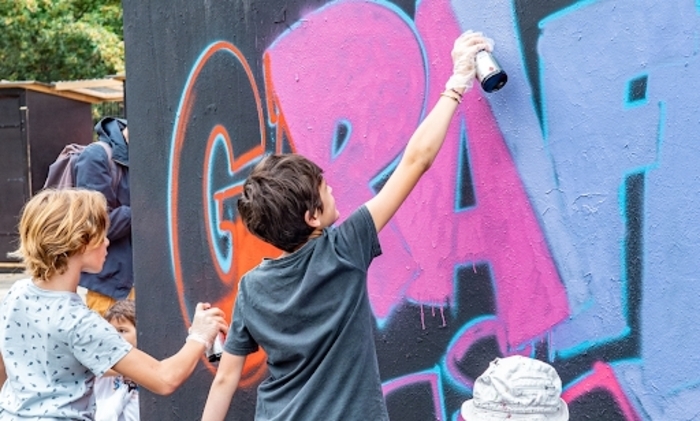 Ateliers Initiation Graffiti - Vacances de février Halles en Communs Rennes