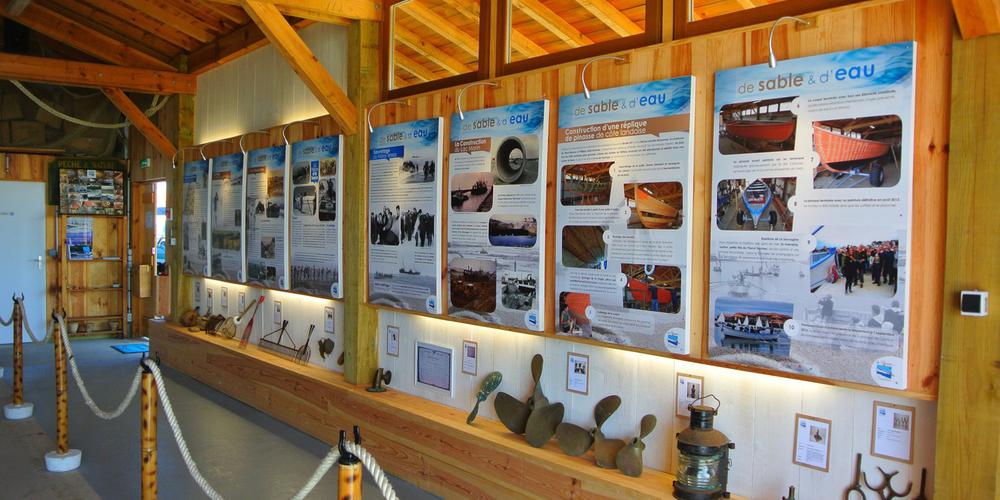 Au gré des marées Visite guidée du musée de la pinasse