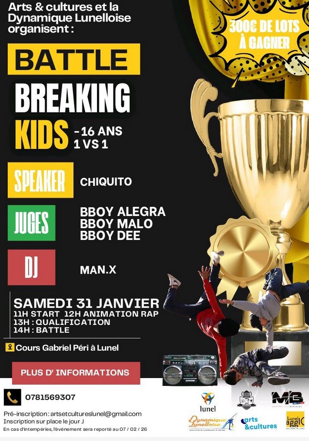 BATTLE BREAKING KIDS