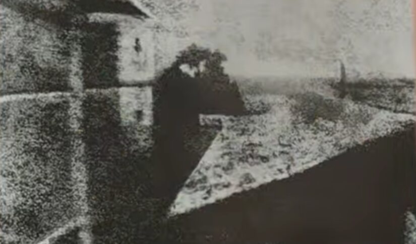 Le Point de vue du Gras (1826-1827), première photographie conservée