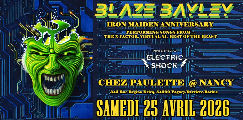 Blaze Bayley Chez Paulette