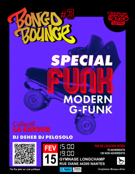 Bongo Bounce #3 – Rollers Bongo Nantes Gymnase Longchamp Bongo Bounce #3 - Rollers Bongo Nantes Gymnase Longchamp