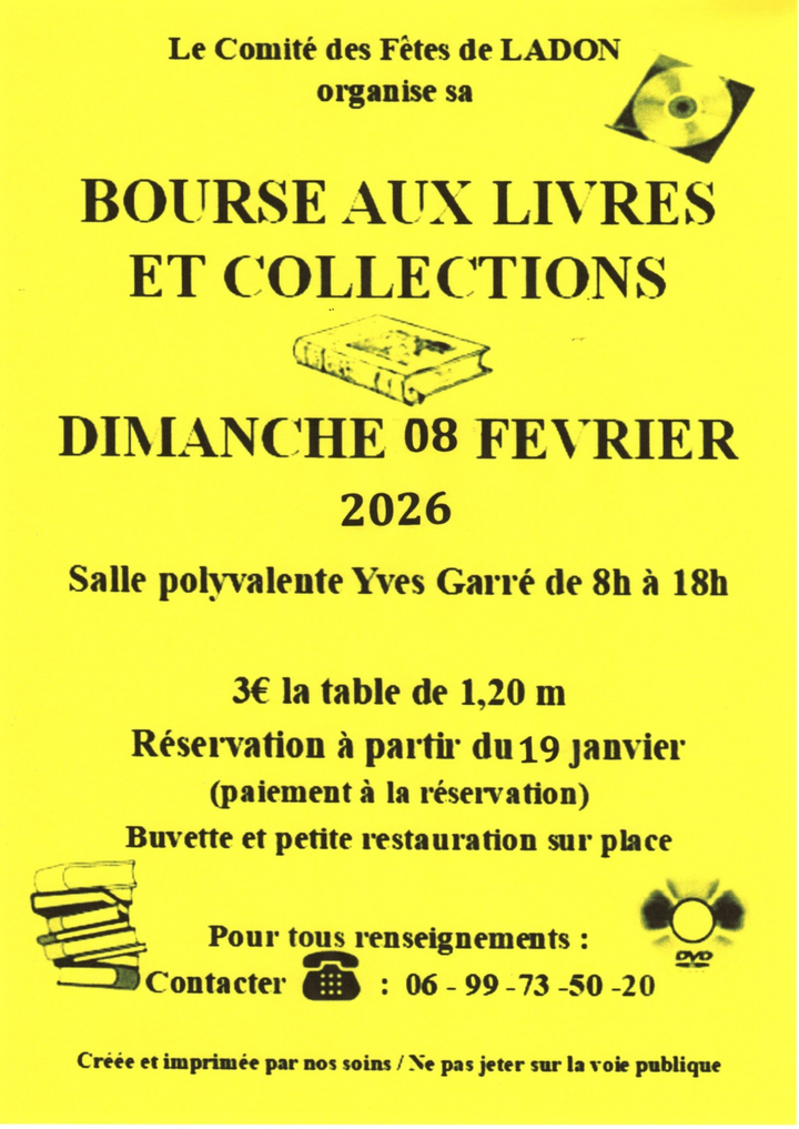 Bourse aux livres et aux collections