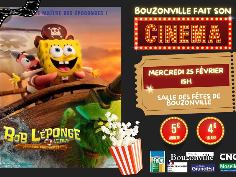Bouzonville fait son cinéma 'BOB L'EPONGE LE FILM'