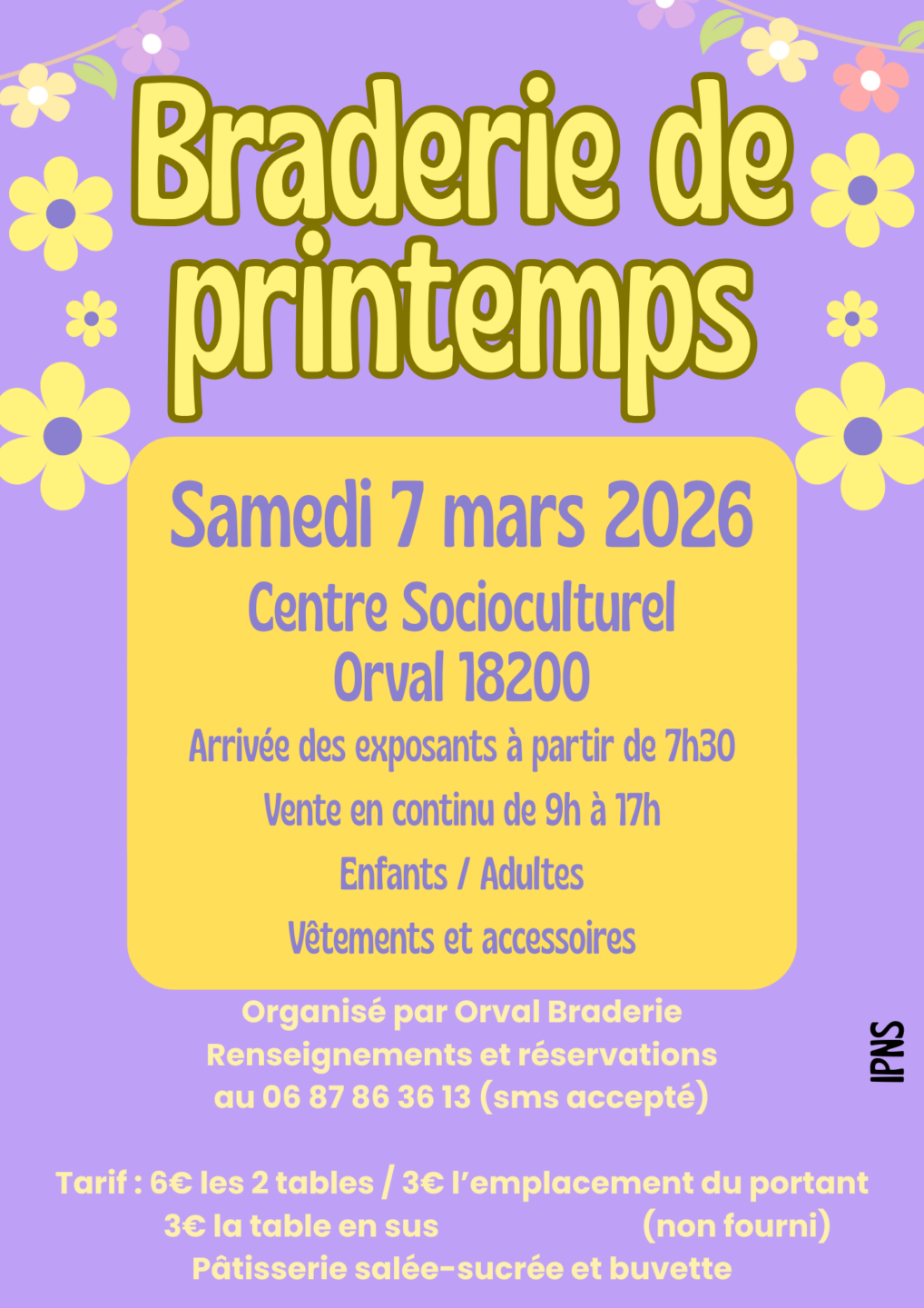 Braderie de printemps