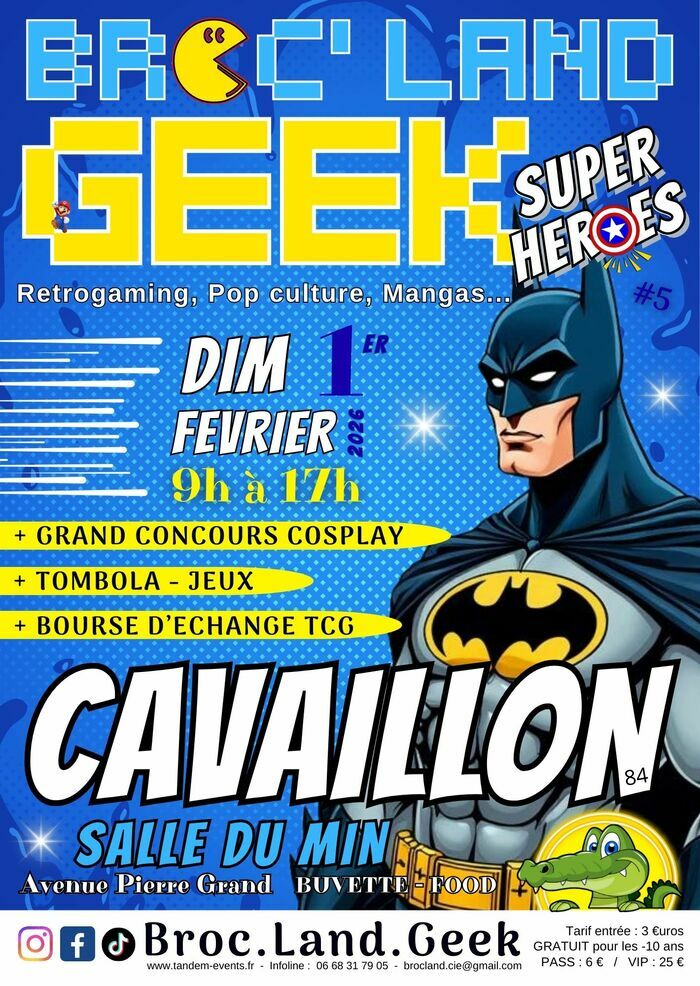 Broc land geek SALLE DU MIN Cavaillon