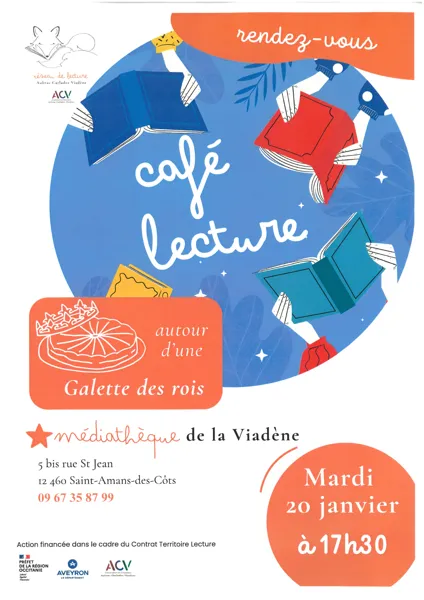 Café lecture et galette des rois