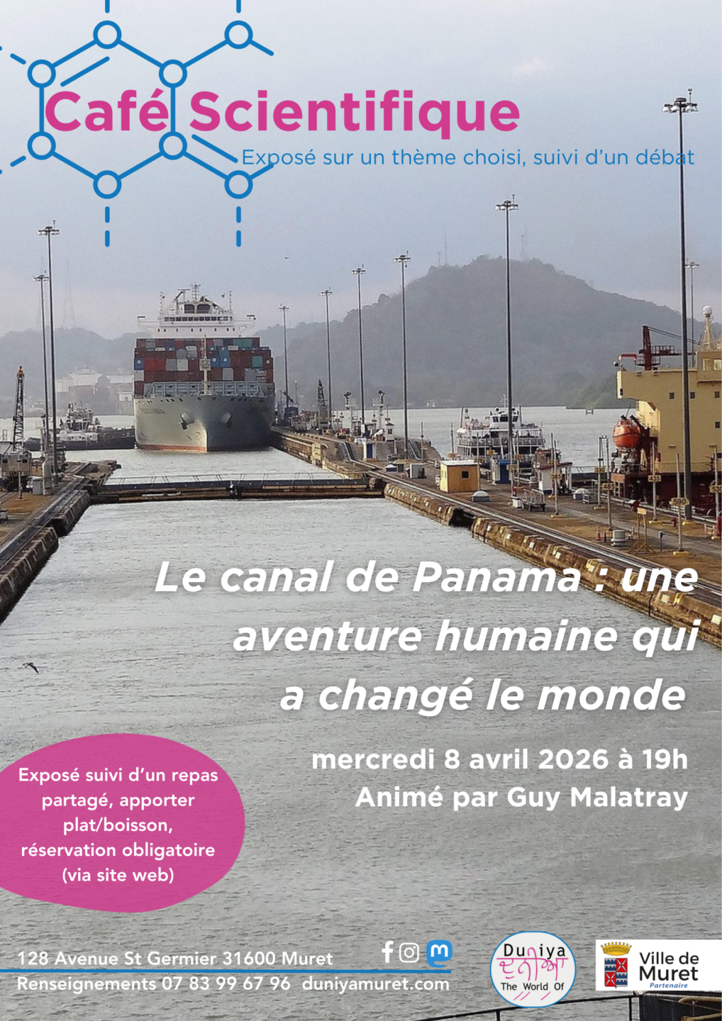 CAFÉ SCIENTIFIQUE LE CANAL DE PANAMA