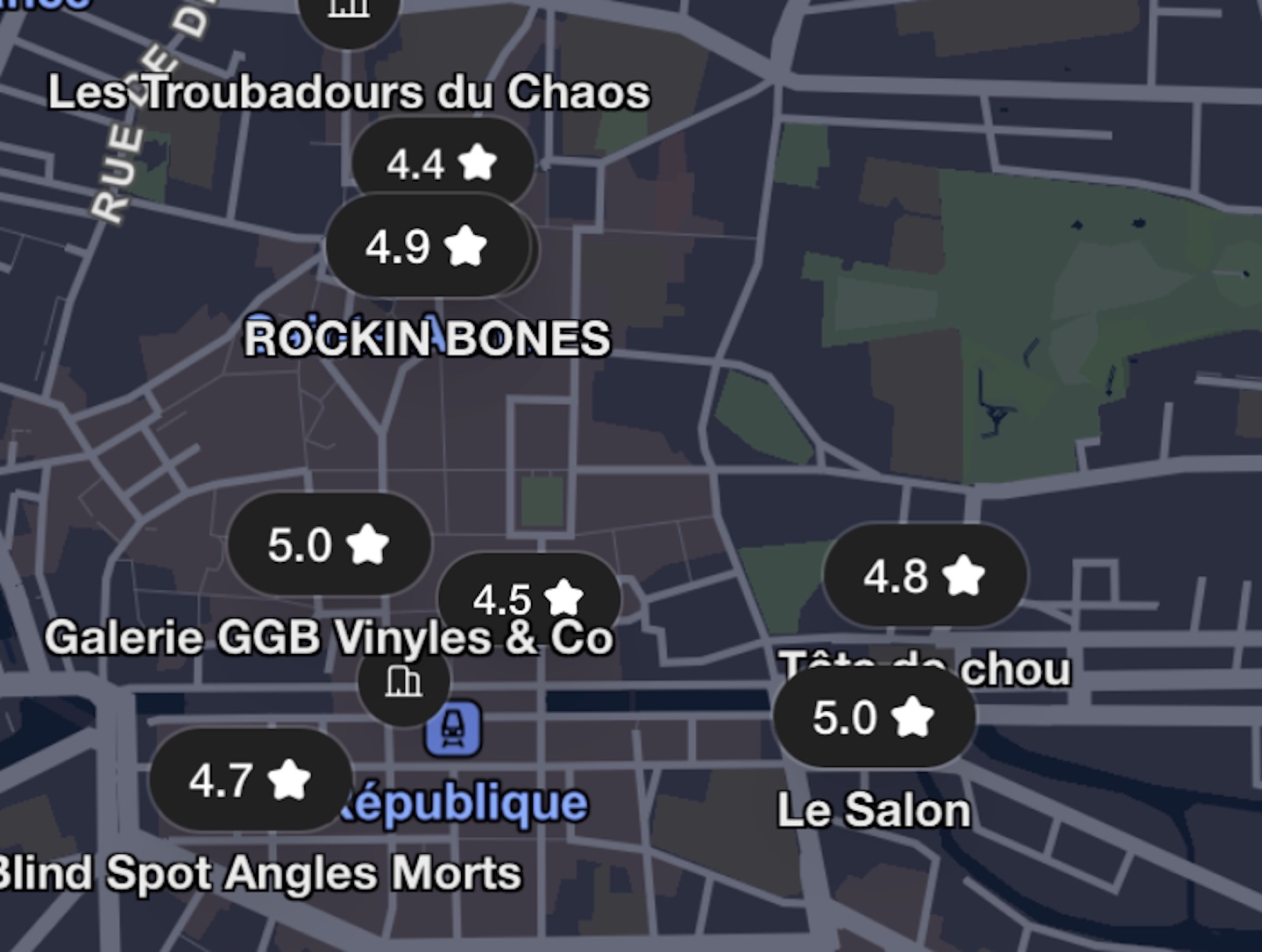 carte disquaire rennes