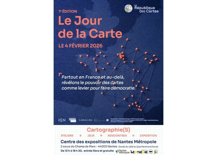 Cartographie(S) - Le Jour de la Carte Centre Expo de Nantes Métropole