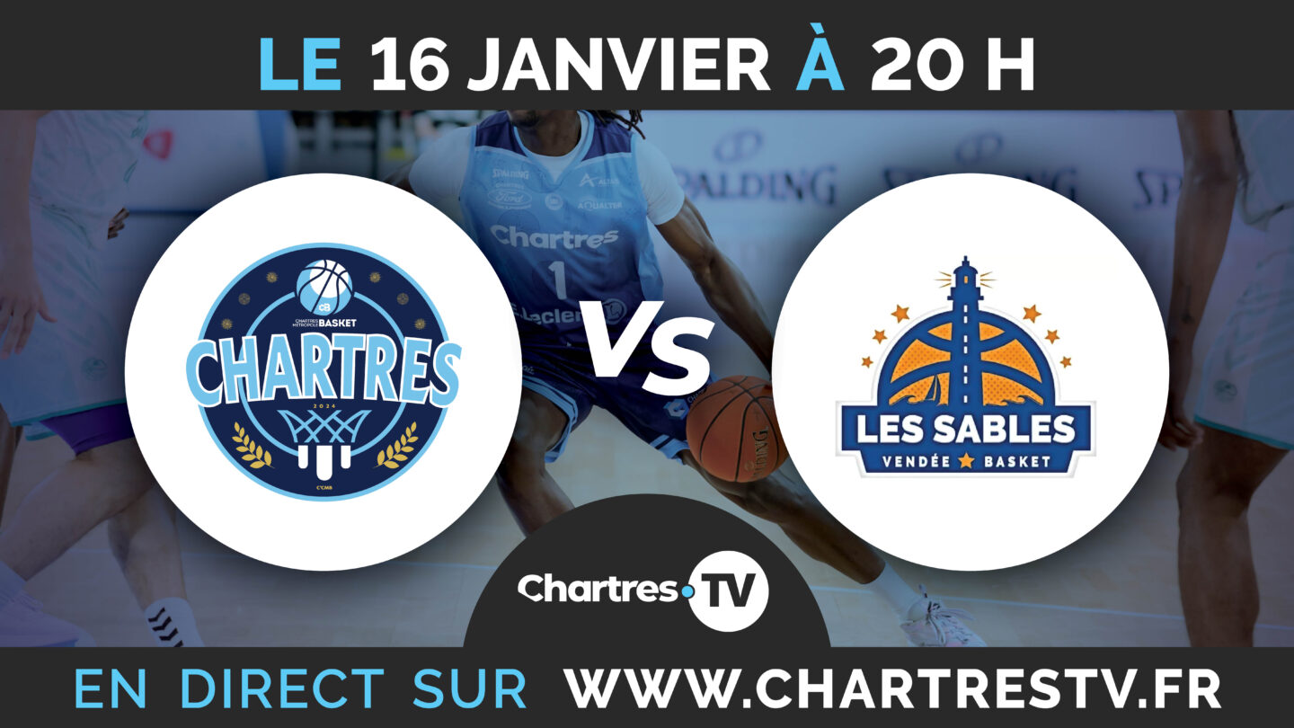 C'Chartres Métropole Basket Masculin vs Les Sables Vendée