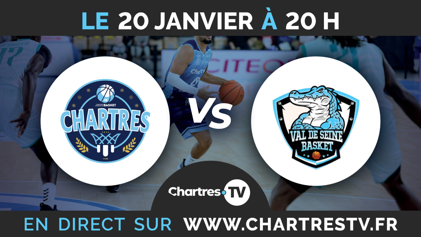C'Chartres Métropole Basket Masculin vs Val de Seine Basket