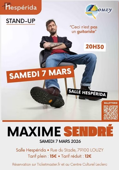 Ceci n'est pas un guitariste Maxime SENDRE