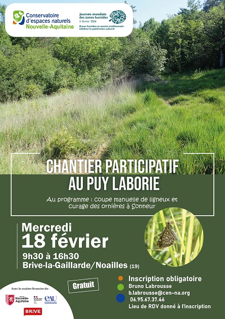 Chantier participatif au Puy Laborie