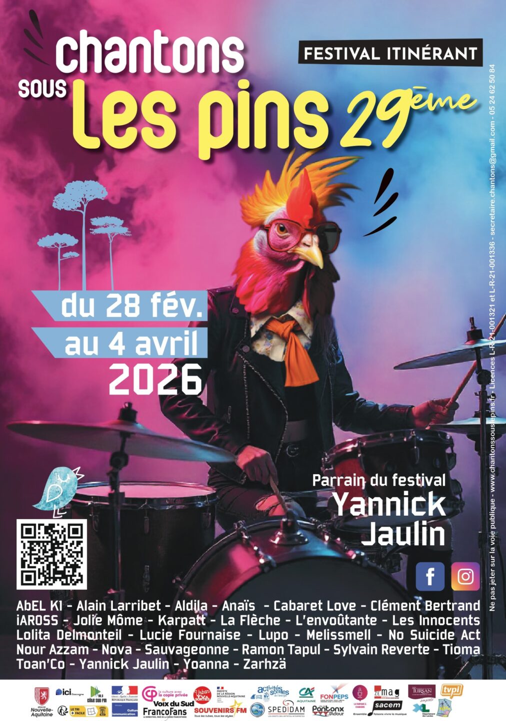 Chantons sous les pins 29ème Clément Bertrand