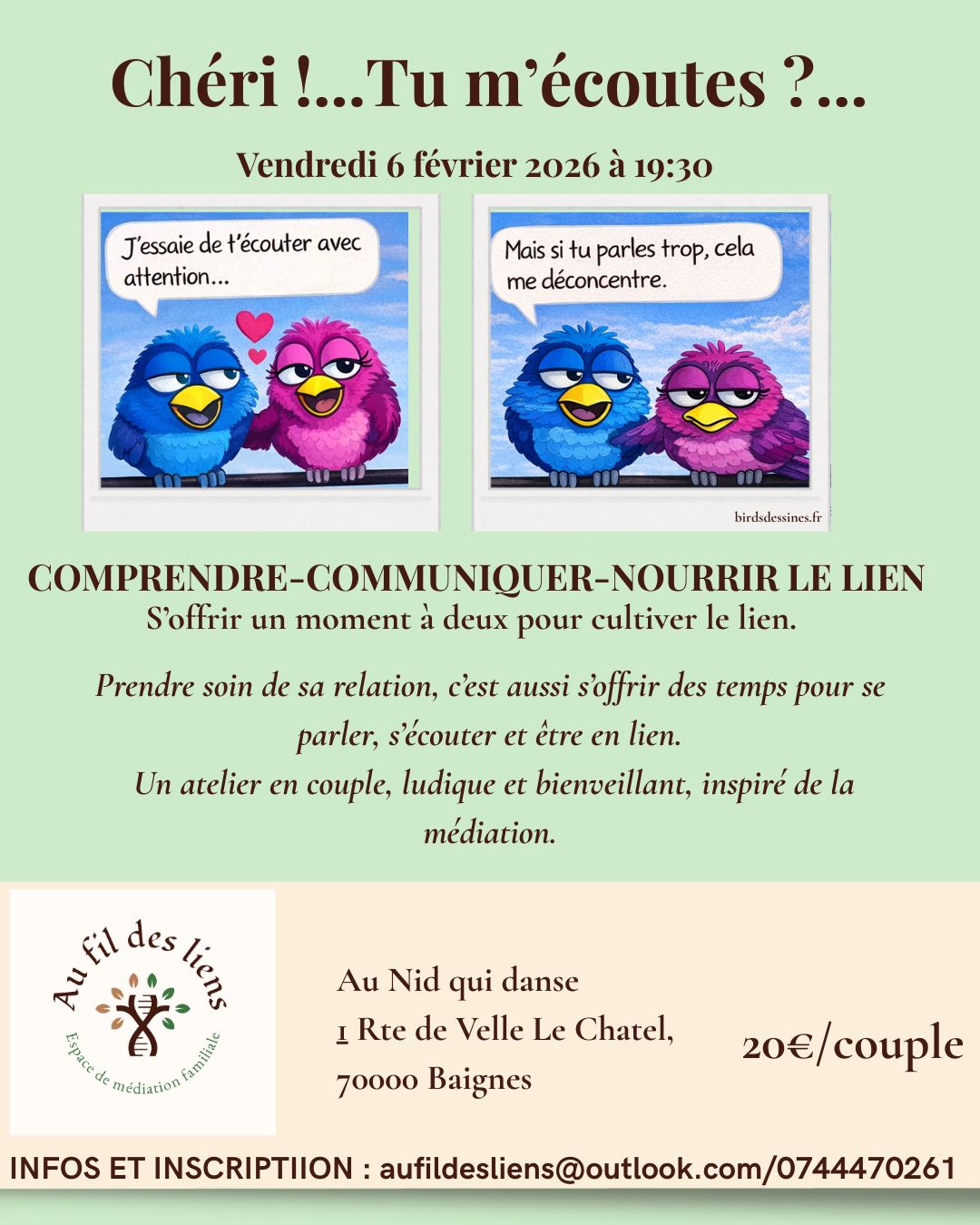 Chéri ! tu m'écoutes ?