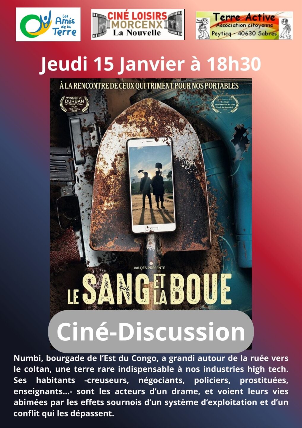 Ciné discussion Le sang et la boue