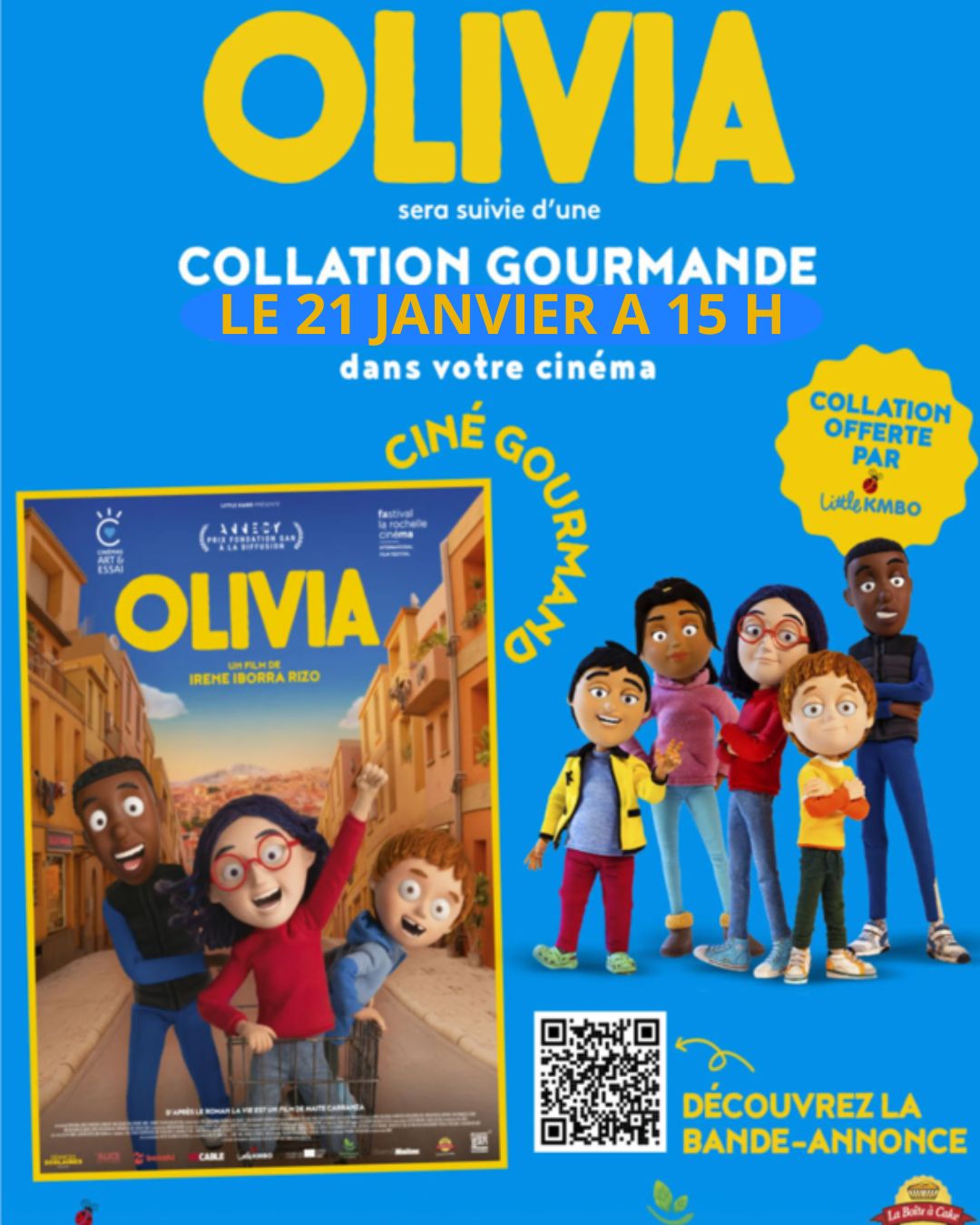 Ciné Gourmand Olivia