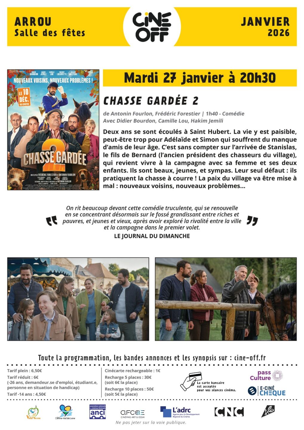 Ciné Off Chasse Gardée 2