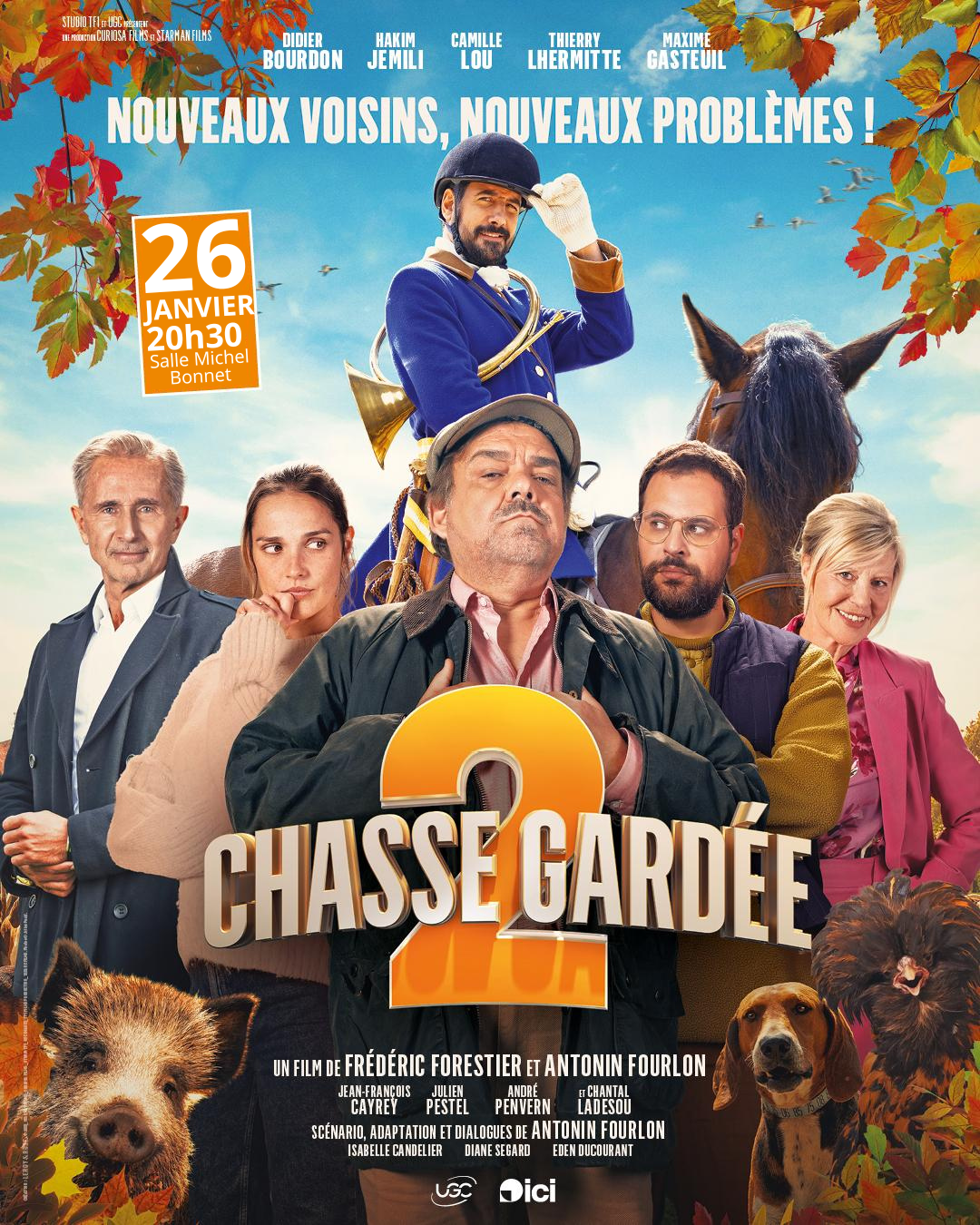 Cinéma à Thénezay Chasse gardée 2