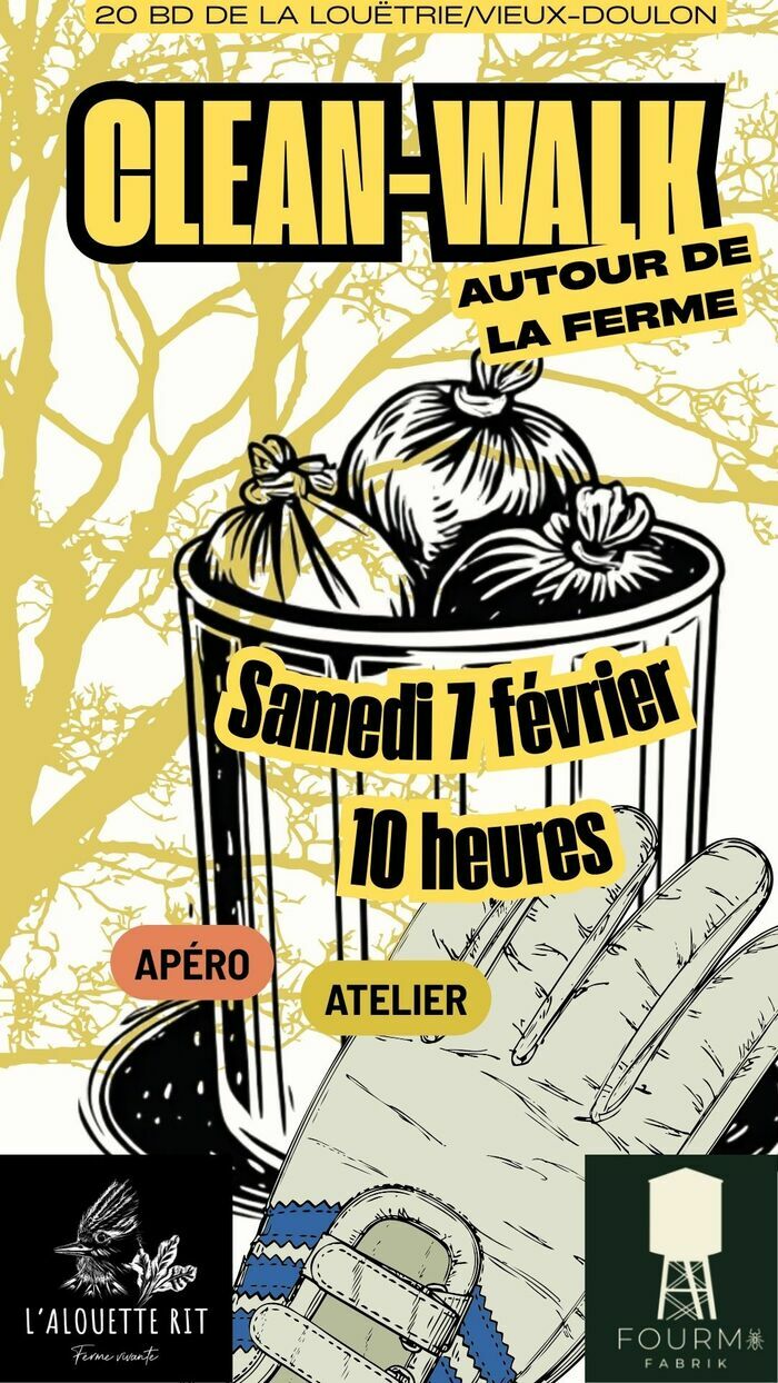 Clean walk au ruisseau des Gohards Ferme de l’Alouette rit Clean walk au ruisseau des Gohards Ferme de l'Alouette rit