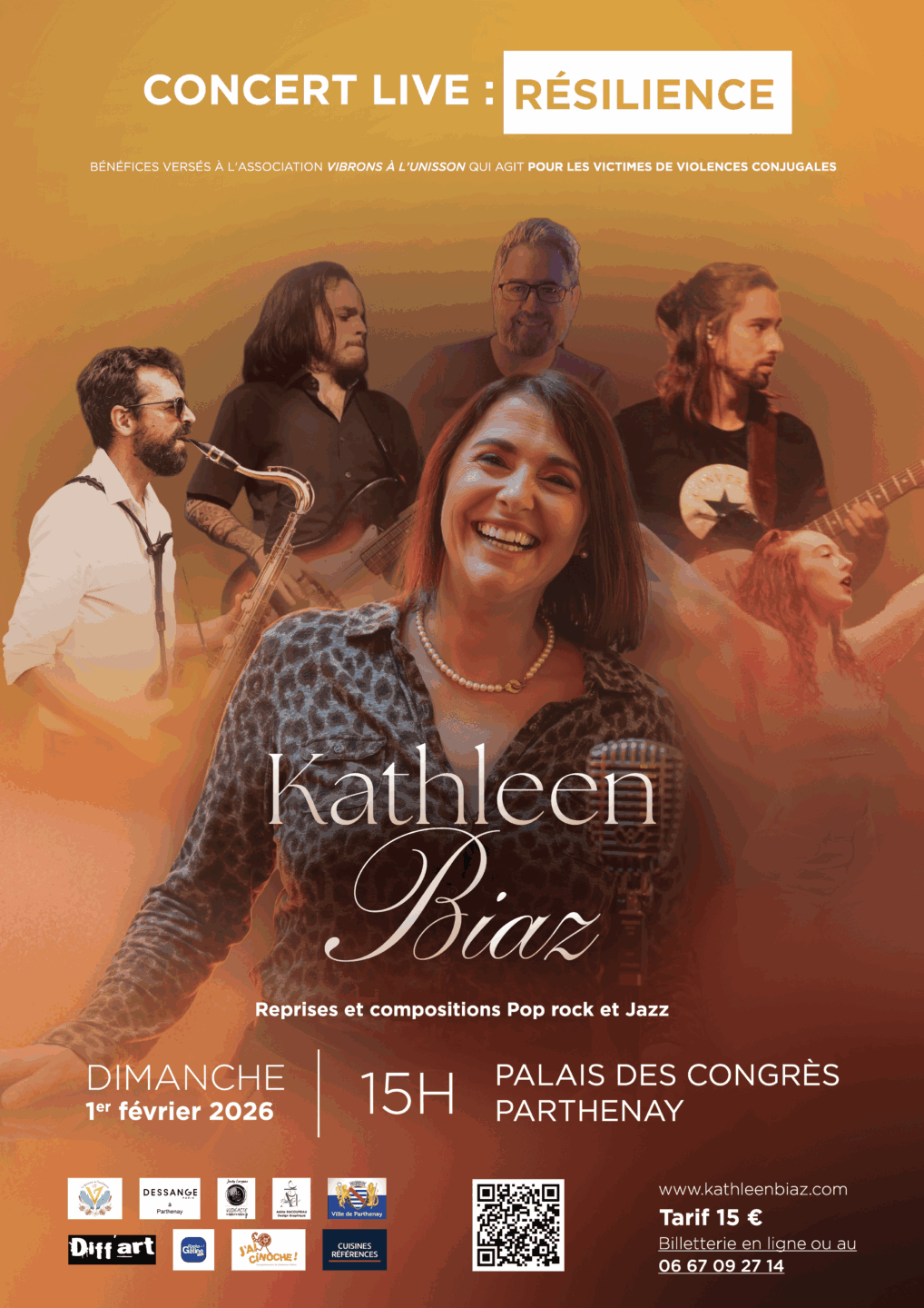 Concert de Kathleen Biaz Résilience