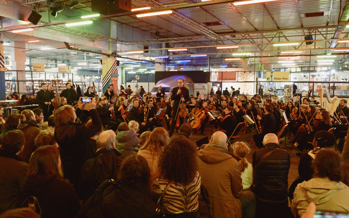 Concert de l'orchestre Elektra et Amandine Beyer Eglise protestante unie des Batignolles  Paris