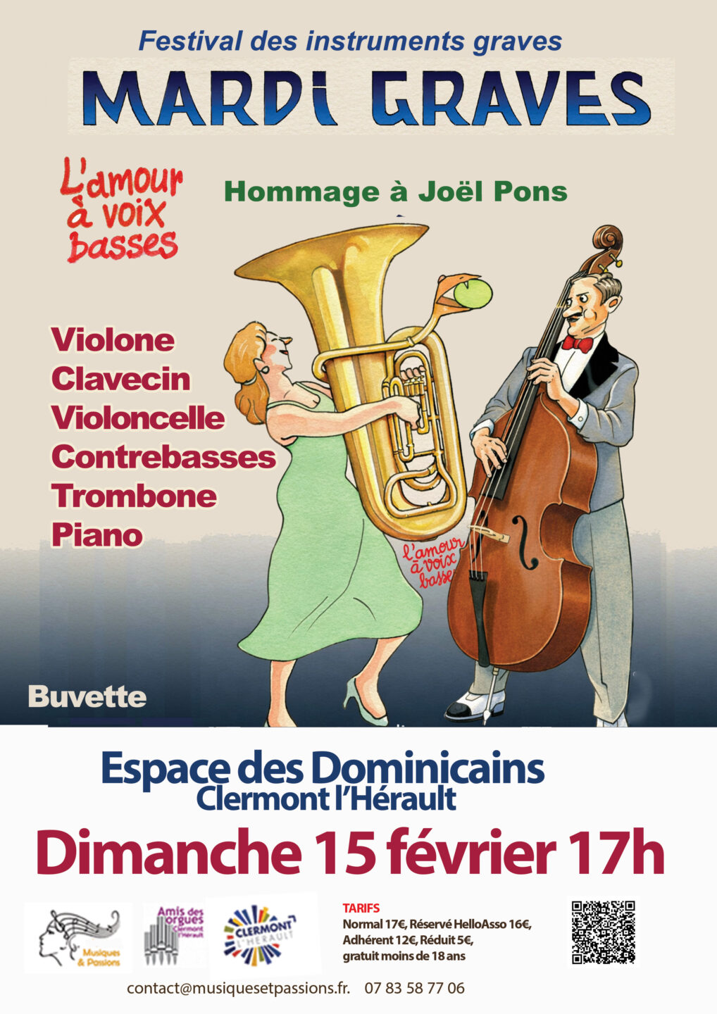 CONCERT DU FESTIVAL MARDI GRAVES