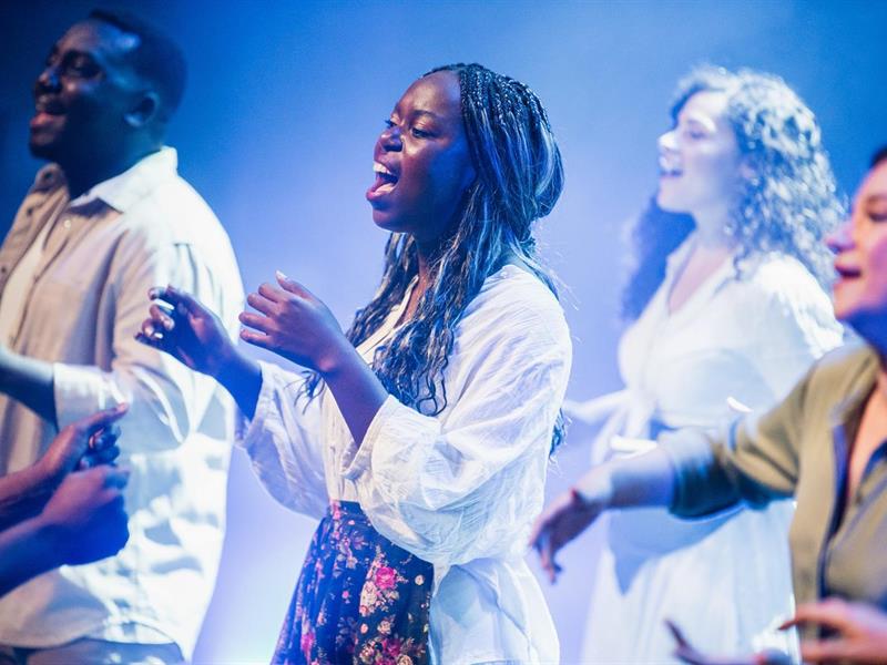 Concert du groupe Gospel Rhymes