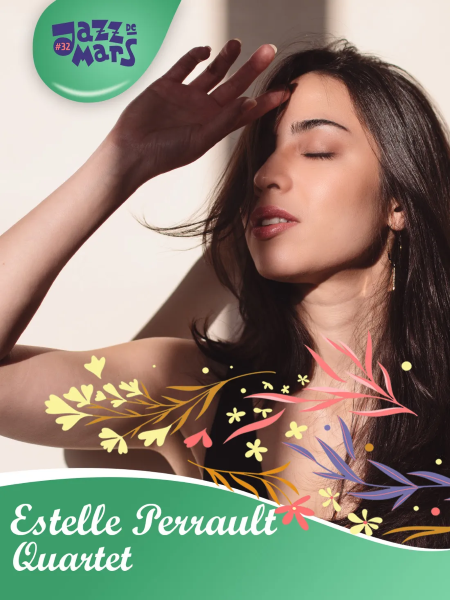 Concert Jazz de Mars Estelle Perrault Quartet