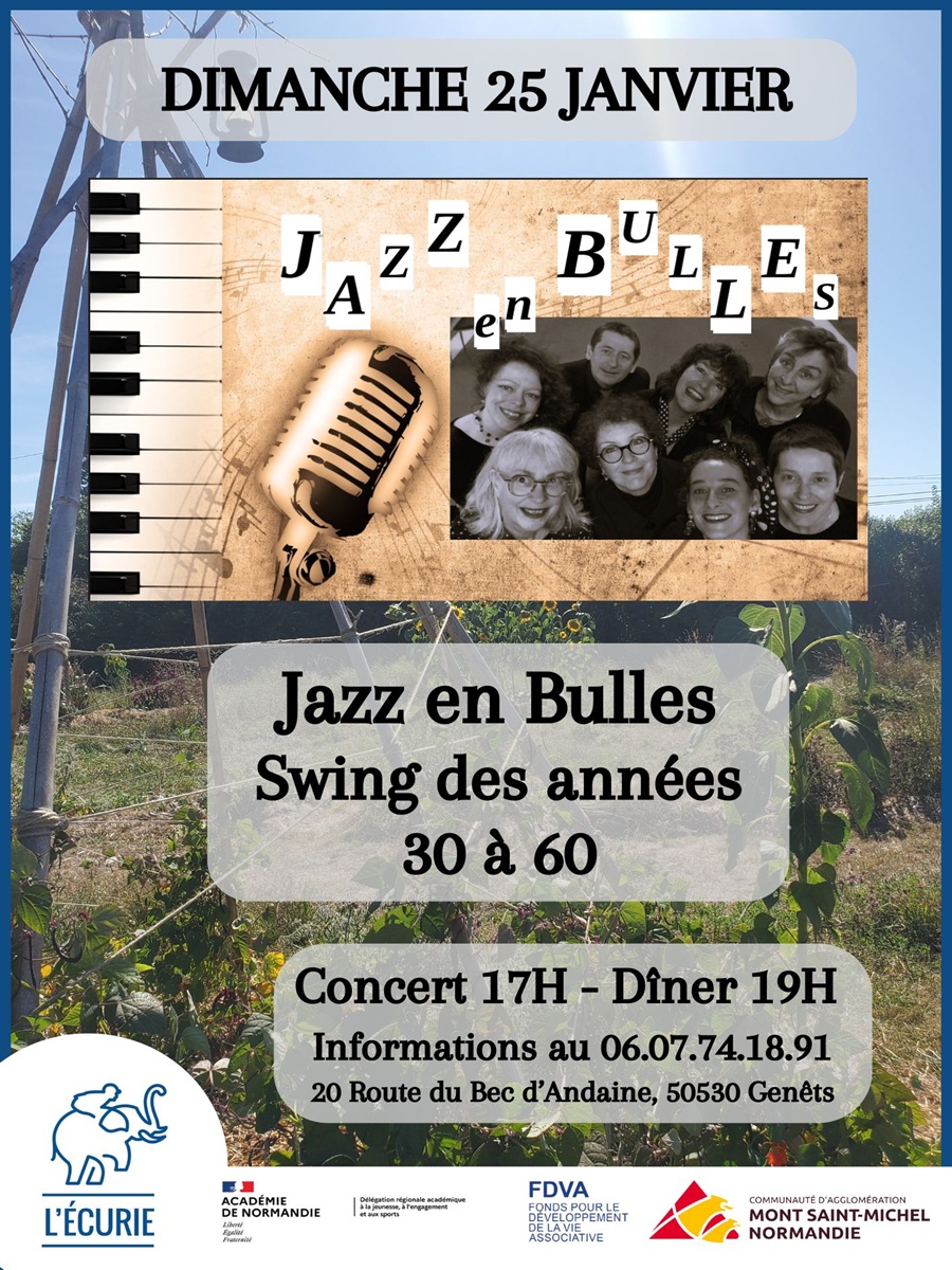 Concert Jazz en Bulles