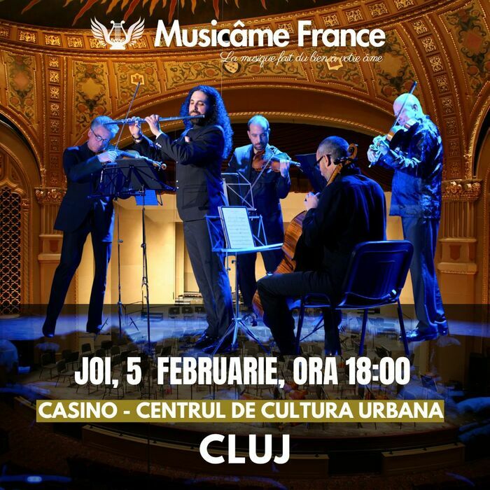 Concert la Cluj : întâlnirile Musicâme Casino – Centrul de Cultură Urbană Cluj-Napoca