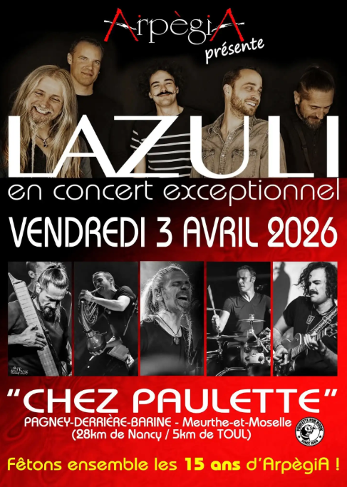 Concert LAZULI Chez Paulette