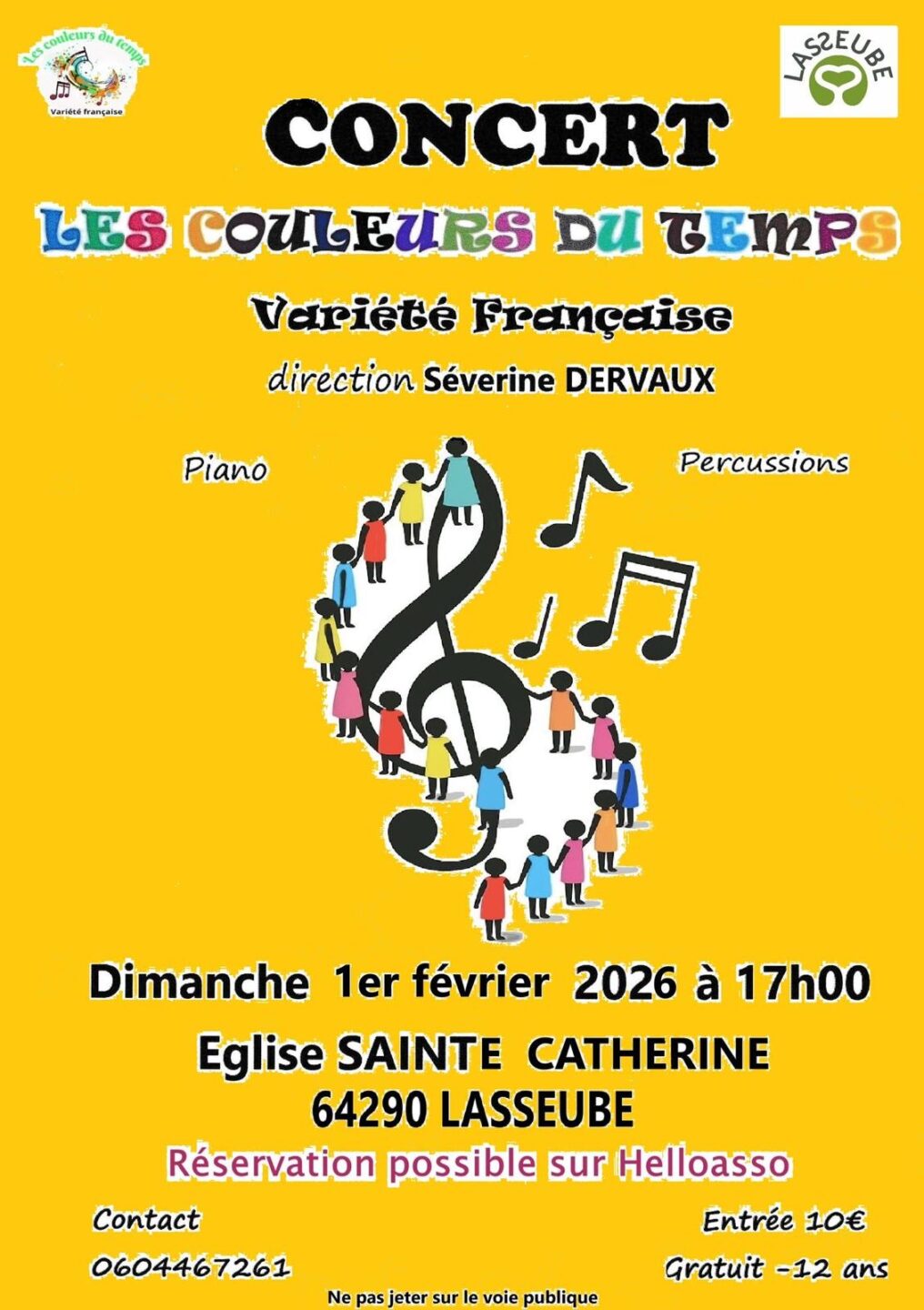 Concert Les Couleurs du Temps