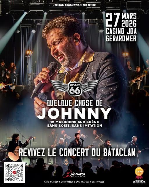 Concert Phoenix 66 Quelque chose de Johnny