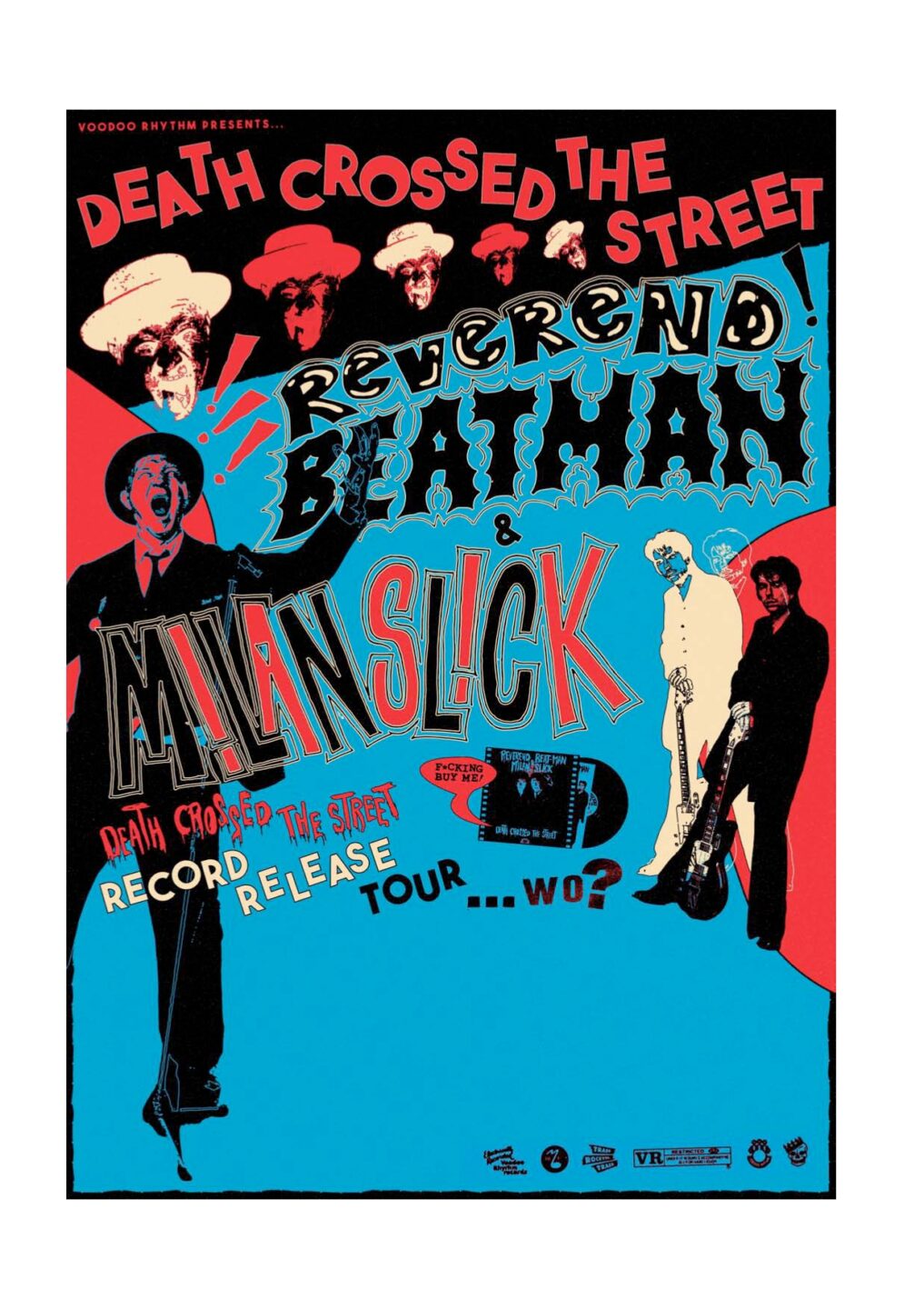 Concert REVEREND BEAT MAN and MILAN SLICK BONES ATE ARFA OAK VEINS